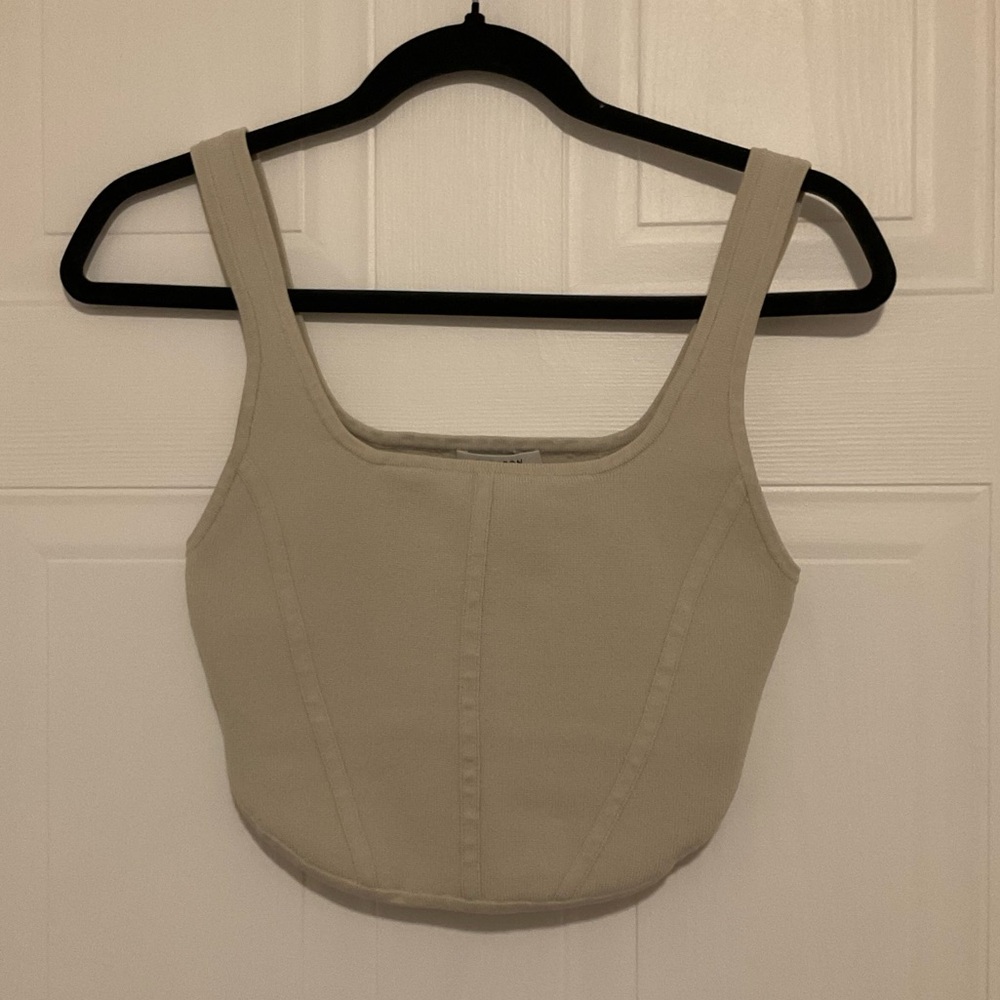 Babaton Sculpt Bustier Tank Top Aritzia
